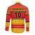 Custom Zimbabwe Cricket Long Sleeve Button Shirt African Heritage Stripes Style - Wonder Print Shop