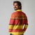 Custom Zimbabwe Cricket Long Sleeve Polo Shirt African Heritage Stripes Style - Wonder Print Shop