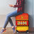 Zimbabwe Cricket Luggage Cover African Heritage Stripes Style - Wonder Print Shop