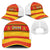 Zimbabwe Cricket Mesh Trucker Cap African Heritage Stripes Style - Wonder Print Shop