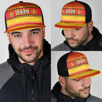 Zimbabwe Cricket Mesh Trucker Cap African Heritage Stripes Style - Wonder Print Shop
