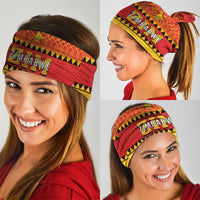 Zimbabwe Cricket Neck Gaiter African Heritage Stripes Style - Wonder Print Shop