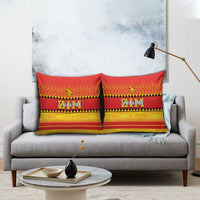 Zimbabwe Cricket Pillow Cover African Heritage Stripes Style - Wonder Print Shop