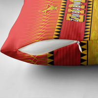 Zimbabwe Cricket Pillow Cover African Heritage Stripes Style - Wonder Print Shop