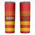Custom Zimbabwe Cricket Skinny Tumbler African Heritage Stripes Style - Wonder Print Shop