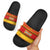 Zimbabwe Cricket Slide Sandals African Heritage Stripes Style - Wonder Print Shop