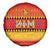 Zimbabwe Cricket Spare Tire Cover African Heritage Stripes Style - Wonder Print Shop