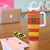 Custom Zimbabwe Cricket Tumbler With Handle African Heritage Stripes Style - Wonder Print Shop