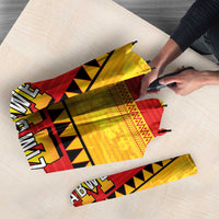 Zimbabwe Cricket Umbrella African Heritage Stripes Style - Wonder Print Shop