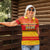 Custom Zimbabwe Cricket Women Polo Shirt African Heritage Stripes Style - Wonder Print Shop