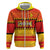 Custom Zimbabwe Cricket Zip Hoodie African Heritage Stripes Style - Wonder Print Shop