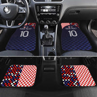 Custom Croatia Football Go Checkered Ones Car Mats