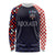 Custom Croatia Football Go Checkered Ones Long Sleeve Shirt
