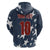 Custom United States Soccer Hoodie Retro 1994 Denim Style