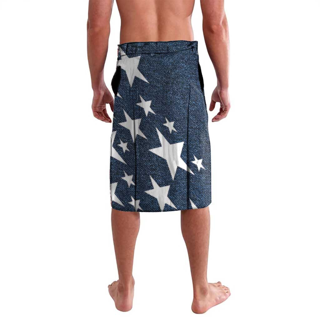 Custom United States Soccer Lavalava Retro 1994 Denim Style