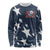 Custom United States Soccer Long Sleeve Shirt Retro 1994 Denim Style