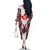 Canada Day Family Matching Off The Shoulder Long Sleeve Dress and Hawaiian Shirt The Forest Moose and Maple Leaves-Haida Pattern