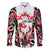 Canada Day Family Matching Off Shoulder Maxi Dress and Hawaiian Shirt The Forest Moose and Maple Leaves-Haida Pattern