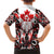 Canada Day Kid Hawaiian Shirt The Forest Moose and Maple Leaves-Haida Pattern