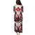 Canada Day Puletasi The Forest Moose and Maple Leaves-Haida Pattern