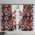 Canada Day Window Curtain The Forest Moose and Maple Leaves-Haida Pattern