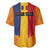 Personalized Romania Flag Day Baseball Jersey Traditional Pattern Royal Style