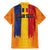 Personalized Romania Flag Day Family Matching Mermaid Dress and Hawaiian Shirt Traditional Pattern Royal Style