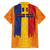 Personalized Romania Flag Day Family Matching Off Shoulder Maxi Dress and Hawaiian Shirt Traditional Pattern Royal Style