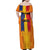 Personalized Romania Flag Day Family Matching Off Shoulder Maxi Dress and Hawaiian Shirt Traditional Pattern Royal Style