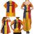 Personalized Romania Flag Day Family Matching Summer Maxi Dress and Hawaiian Shirt Traditional Pattern Royal Style