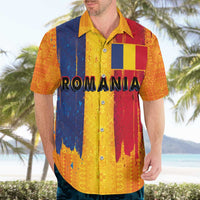 Personalized Romania Flag Day Hawaiian Shirt Traditional Pattern Royal Style