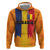 Personalized Romania Flag Day Hoodie Traditional Pattern Royal Style