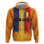 Personalized Romania Flag Day Hoodie Traditional Pattern Royal Style