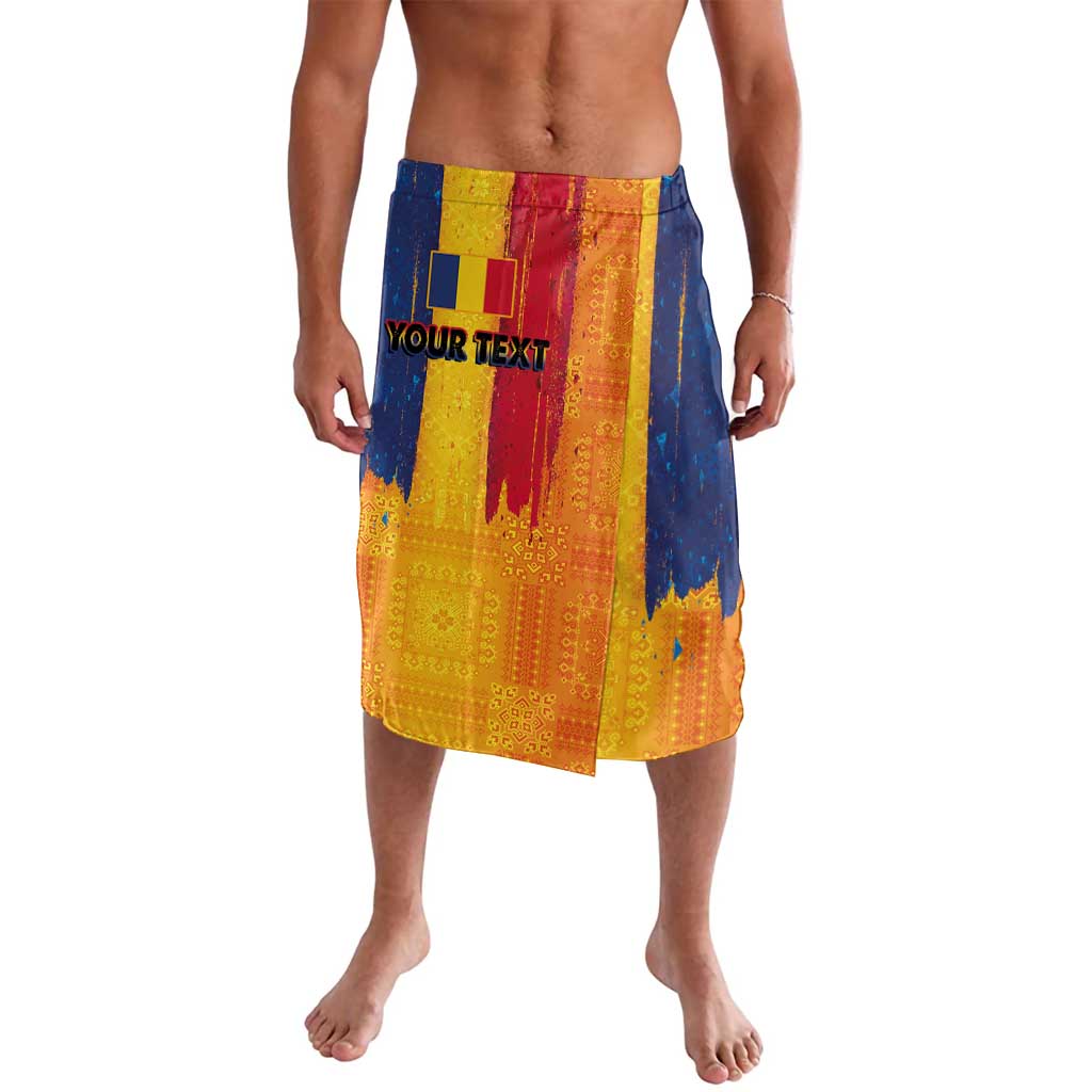 Personalized Romania Flag Day Lavalava Traditional Pattern Royal Style