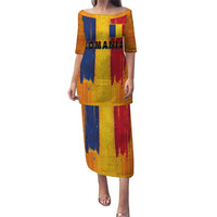 Personalized Romania Flag Day Puletasi Traditional Pattern Royal Style