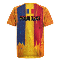 Personalized Romania Flag Day Rugby Jersey Traditional Pattern Royal Style