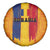 Personalized Romania Flag Day Spare Tire Cover Traditional Pattern Royal Style