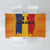 Personalized Romania Flag Day Tablecloth Traditional Pattern Royal Style