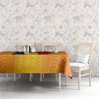 Personalized Romania Flag Day Tablecloth Traditional Pattern Royal Style