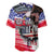The United States Independence Day Baseball Jersey We The People Watercolor Style