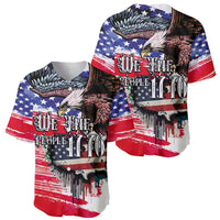 The United States Independence Day Baseball Jersey We The People Watercolor Style