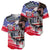 The United States Independence Day Baseball Jersey We The People Watercolor Style