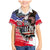 The United States Independence Day Family Matching Mermaid Dress and Hawaiian Shirt We The People Watercolor Style