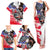 The United States Independence Day Family Matching Tank Maxi Dress and Hawaiian Shirt We The People Watercolor Style