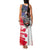 The United States Independence Day Family Matching Tank Maxi Dress and Hawaiian Shirt We The People Watercolor Style