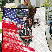 The United States Independence Day Quilt We The People Watercolor Style