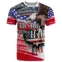 The United States Independence Day T Shirt We The People Watercolor Style