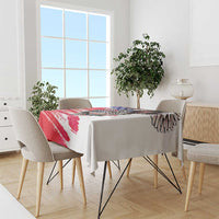 The United States Independence Day Tablecloth We The People Watercolor Style