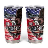 The United States Independence Day Tumbler Cup We The People Watercolor Style