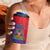 Haiti National Emblem 4 in 1 Can Cooler Tumbler Dashiki and Polynesian Pattern
